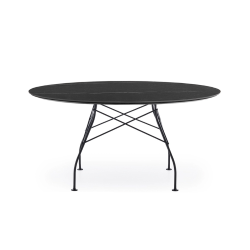 KARTELL round table GLOSSY XXL MARBLE Ø 150 cm