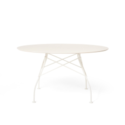KARTELL outdoor round table GLOSSY OUTDOOR Ø 128 cm
