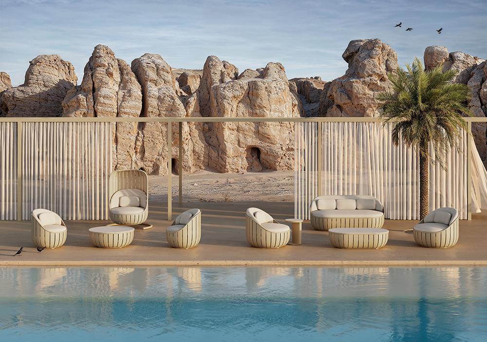 GANDIA BLASCO outdoor coffee table ARENA C TABLE