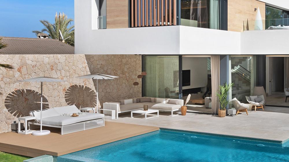 GANDIA BLASCO outdoor sunbed DNA CHILL BED 200 cm