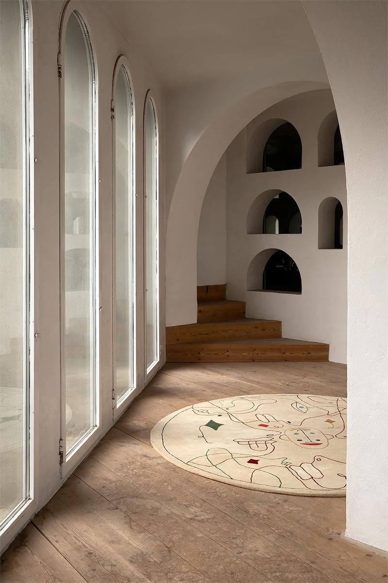 NANIMARQUINA tapis SILHOUETTE TUFTING CIRCULAR