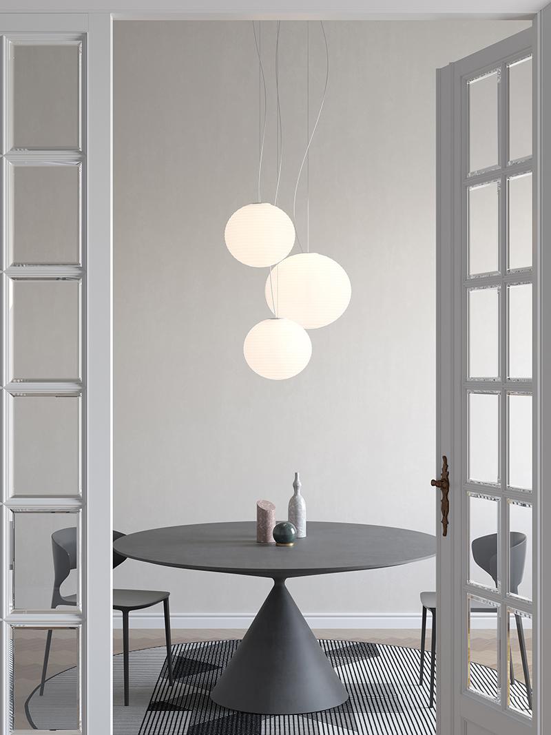 ROTALIANA suspension lamp FLOW GLASS H1