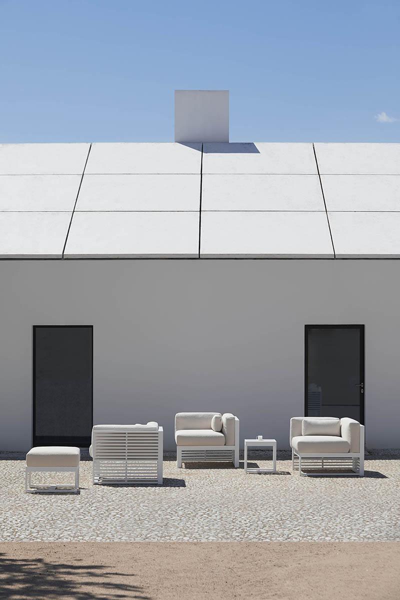 GANDIA BLASCO table basse pour l'extérieur DNA 41 x 42 x H 43 cm