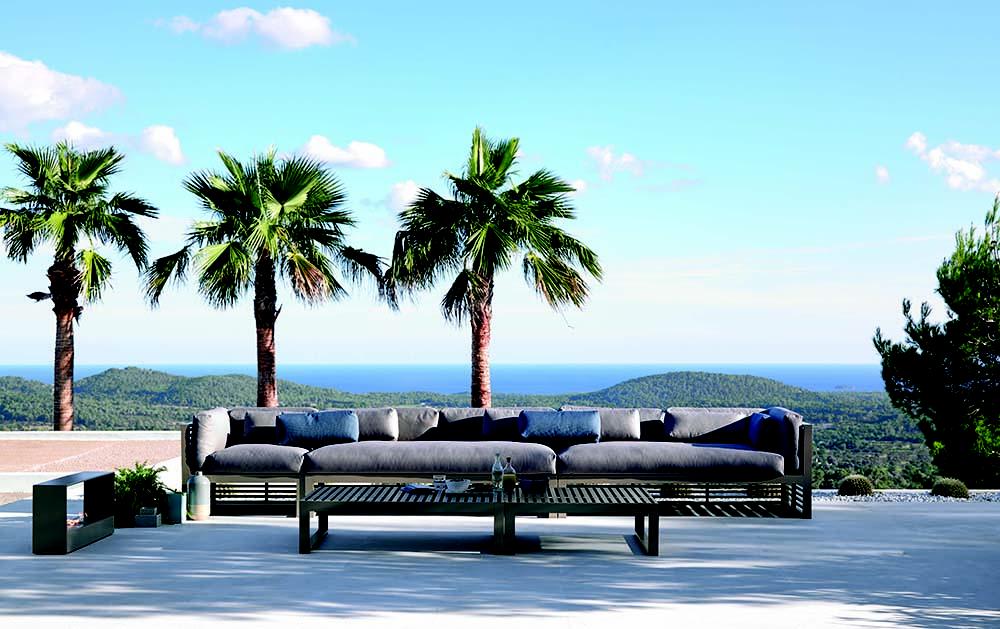 GANDIA BLASCO outdoor coffee table DNA 151 x 90 x H 31 cm