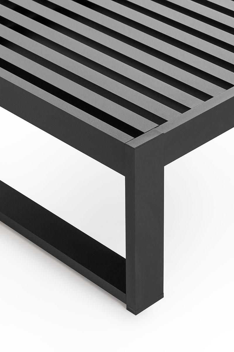 GANDIA BLASCO table basse pour l'extérieur DNA 91 x 90 x H 31 cm