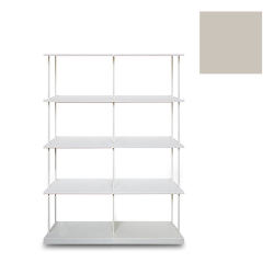 KRIPTONITE bibliothèque murale KROSSING MAXI H 137 cm avec base pour support au sol
