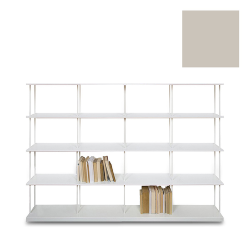 KRIPTONITE bibliothèque murale KROSSING MAXI H 137 cm avec base pour support au sol