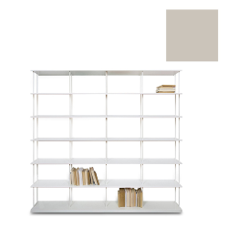 KRIPTONITE bibliothèque murale KROSSING MAXI H 161 cm avec base pour support au sol