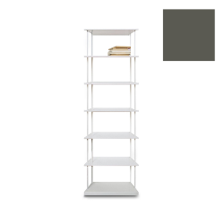 KRIPTONITE bibliothèque murale KROSSING MAXI H 161 cm avec base pour support au sol