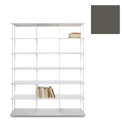 KRIPTONITE bibliothèque murale KROSSING MAXI H 161 cm avec base pour support au sol