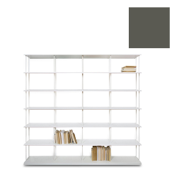 KRIPTONITE bibliothèque murale KROSSING MAXI H 161 cm avec base pour support au sol
