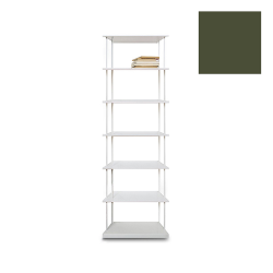 KRIPTONITE bibliothèque murale KROSSING MAXI H 161 cm avec base pour support au sol