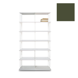 KRIPTONITE bibliothèque murale KROSSING MAXI H 161 cm avec base pour support au sol