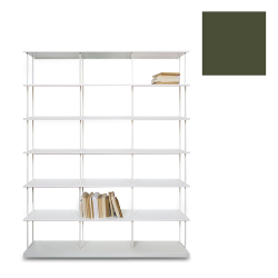 KRIPTONITE bibliothèque murale KROSSING MAXI H 161 cm avec base pour support au sol