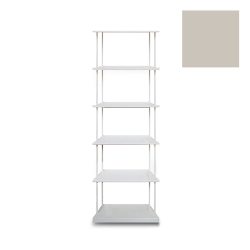 KRIPTONITE bibliothèque murale KROSSING MAXI H 170 cm avec base pour support au sol
