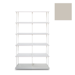 KRIPTONITE bibliothèque murale KROSSING MAXI H 170 cm avec base pour support au sol