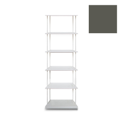 KRIPTONITE bibliothèque murale KROSSING MAXI H 170 cm avec base pour support au sol
