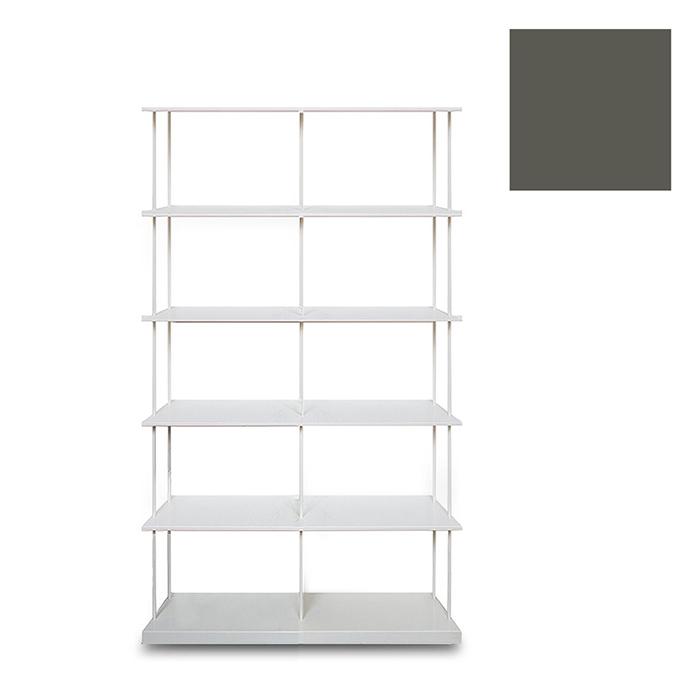 KRIPTONITE bibliothèque murale KROSSING MAXI H 170 cm avec base pour support au sol