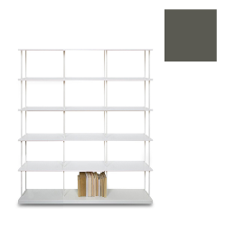 KRIPTONITE bibliothèque murale KROSSING MAXI H 170 cm avec base pour support au sol