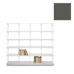 KRIPTONITE bibliothèque murale KROSSING MAXI H 170 cm avec base pour support au sol