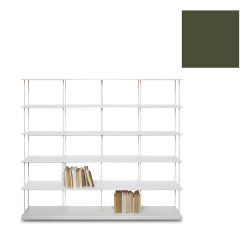 KRIPTONITE bibliothèque murale KROSSING MAXI H 170 cm avec base pour support au sol