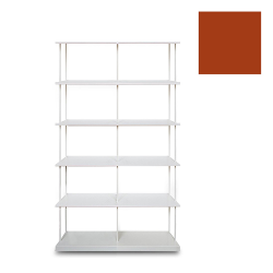 KRIPTONITE bibliothèque murale KROSSING MAXI H 170 cm avec base pour support au sol