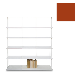 KRIPTONITE bibliothèque murale KROSSING MAXI H 170 cm avec base pour support au sol