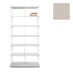 KRIPTONITE bibliothèque murale KROSSING MAXI H 203 cm avec base pour support au sol