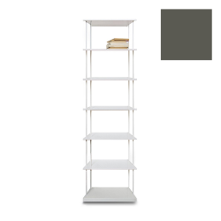 KRIPTONITE bibliothèque murale KROSSING MAXI H 203 cm avec base pour support au sol