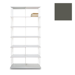 KRIPTONITE bibliothèque murale KROSSING MAXI H 203 cm avec base pour support au sol