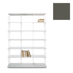 KRIPTONITE bibliothèque murale KROSSING MAXI H 203 cm avec base pour support au sol