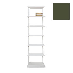 KRIPTONITE bibliothèque murale KROSSING MAXI H 203 cm avec base pour support au sol