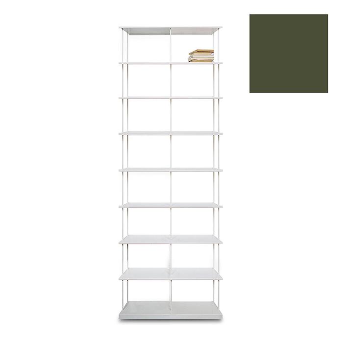KRIPTONITE bibliothèque murale KROSSING MIDI 80 x H 203 cm avec base pour support au sol