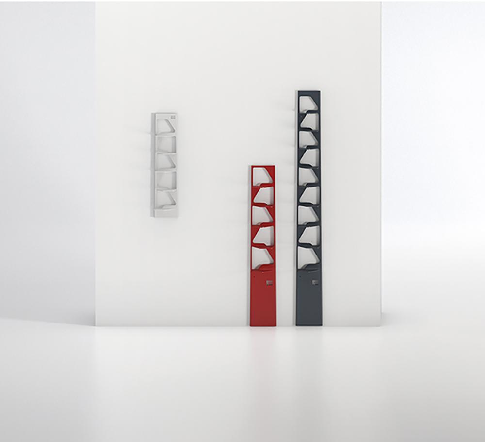 BBB ITALIA bibliothèque murale NEANDERTHAL H 84 cm