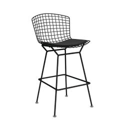 KNOLL counter stool with cushion BERTOIA