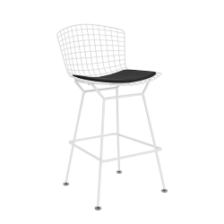 KNOLL counter stool with cushion BERTOIA