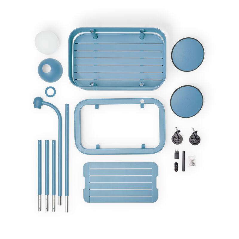 FATBOY food trolley with lamp JOLLY TROLLEY