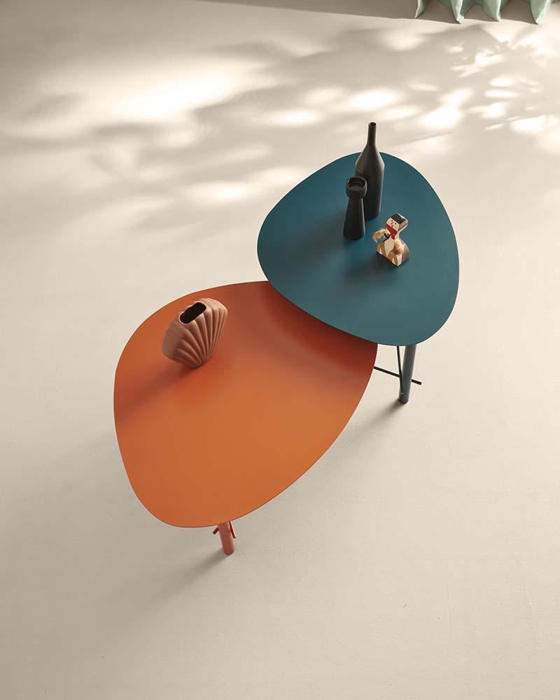 MEME DESIGN table basse COOKIE BASSO METALLO