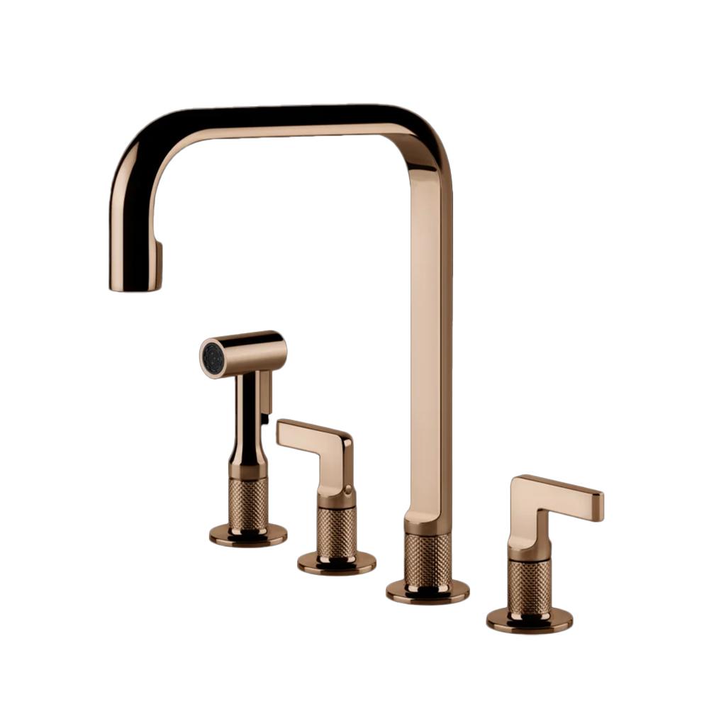 GESSI mélangeur robinet de cuisine quatre trous 58703 INCISO