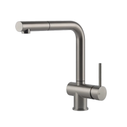 GESSI mitigeur avec douchette extractible mono jet 60598 ACCIAIO