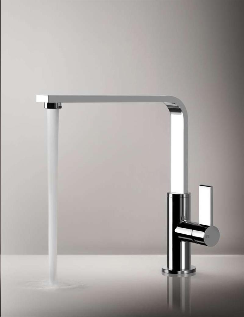 GESSI sink mixer with swivel spout 17015 HELIUM