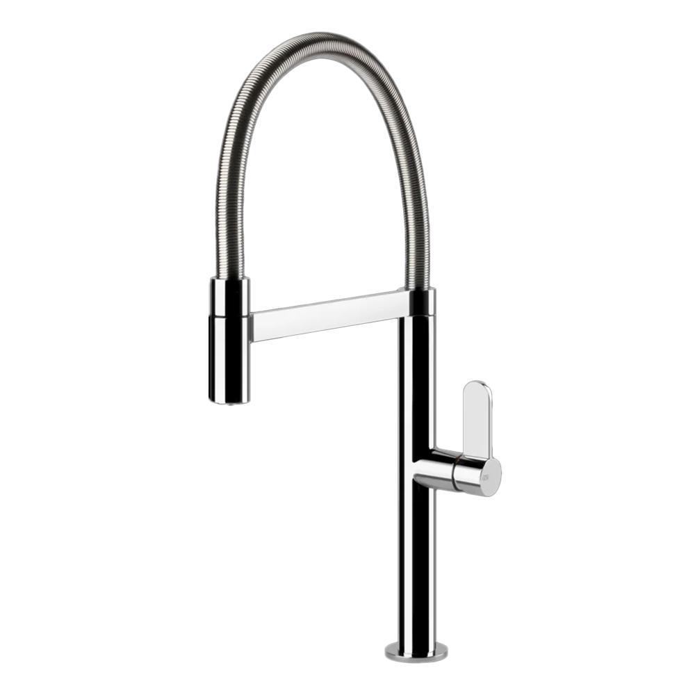 GESSI sink mixer with extractible swivel spout mono jets  50009 HELIUM
