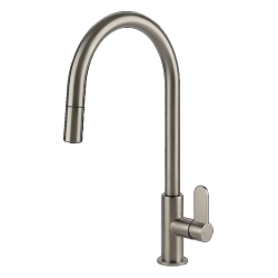 GESSI mitigeur avec douchette extractible mono jet 60077 HELIUM