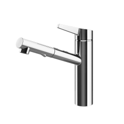 GESSI mitigeur avec douchette extractible double jet 60536 THALIUM