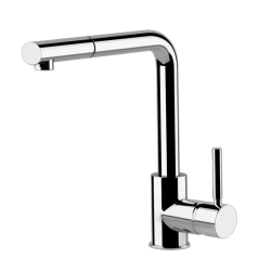 GESSI mitigeur avec douchette extractible mono jet 17169 NEUTRON