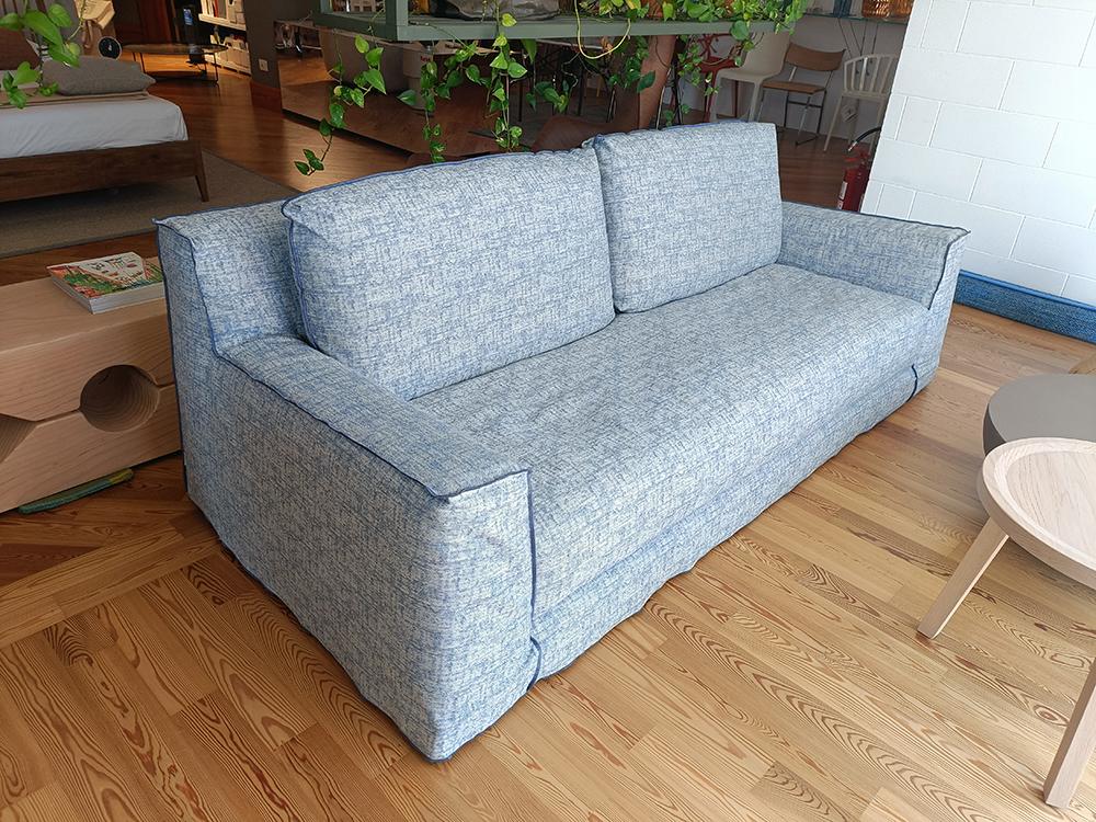 GERVASONI sofa with 3 places LOLL 12