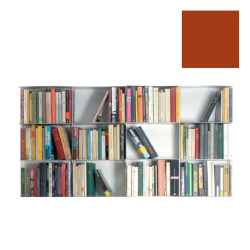KRIPTONITE bibliothèque murale KROSSING Brique 133 x 75 cm