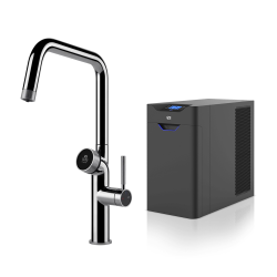 GESSI mitigeur de cuisine 60721 031 Chrome VITA Collection avec unité FROID 60802