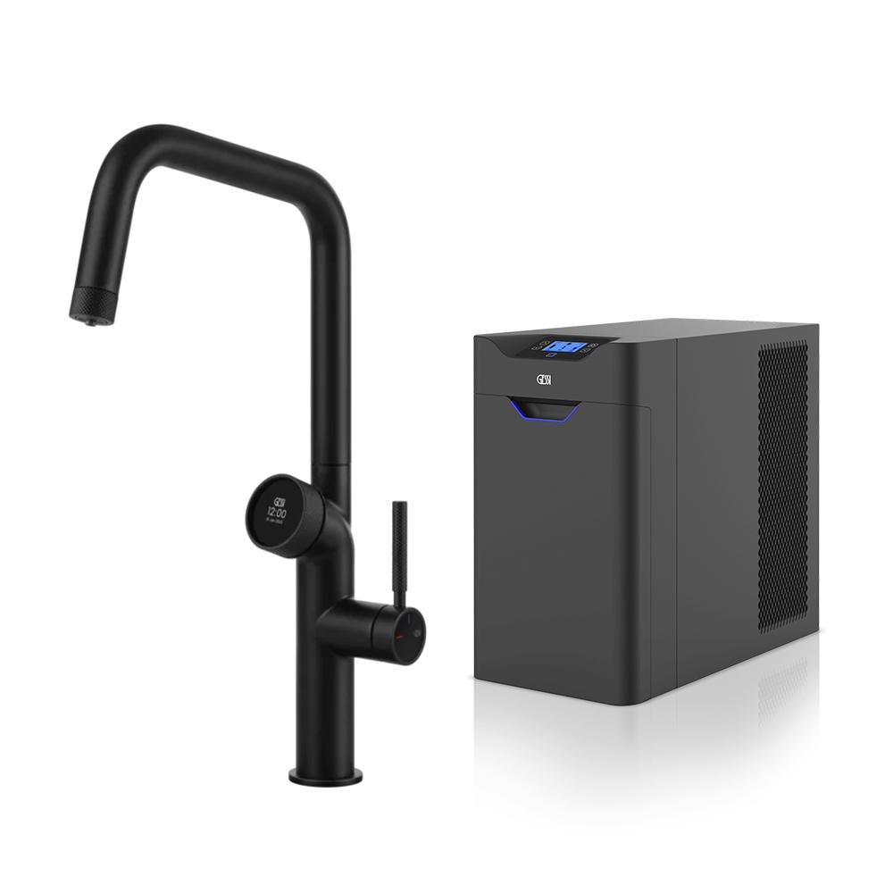 GESSI mitigeur de cuisine 60721 299 Matt Black VITA Collection avec unité FROID 60802