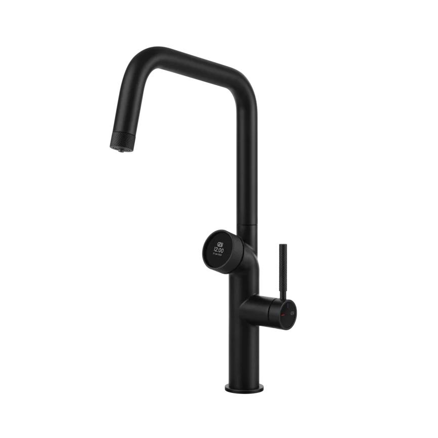 GESSI mitigeur de cuisine 60721 299 Matt Black VITA Collection avec unité FROID 60802
